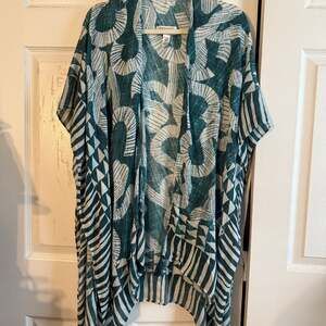Shyanne Country Rodeo Western Boho Geometric Tassel Shawl Coverup